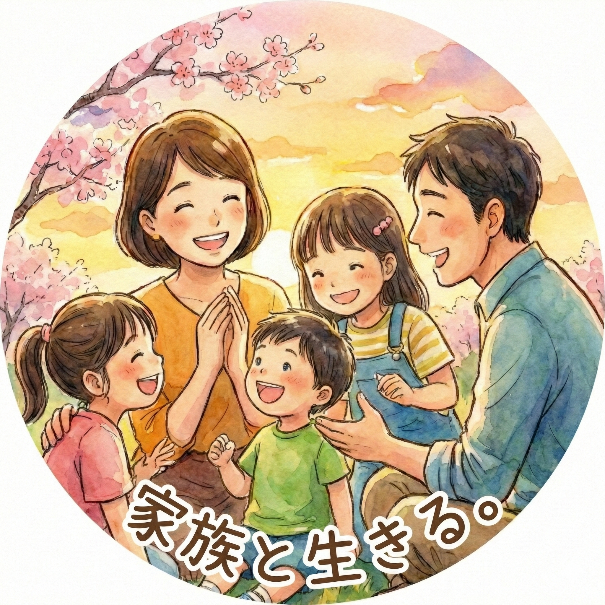 家族と生きる、生き方を考える。